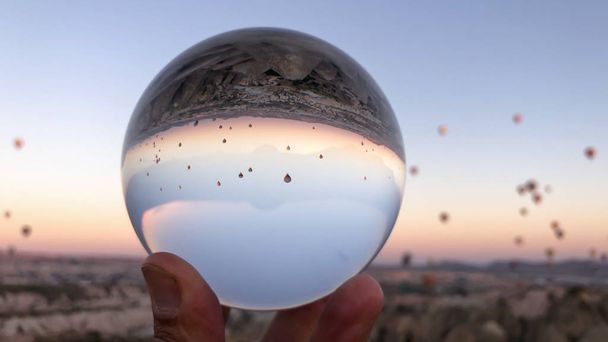 cristal de cuarzo esfera creativa capadocia vistas
 - Foto, Imagen