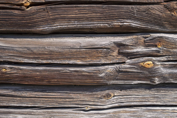Background texture of old weathered wood cladding - Fotó, kép