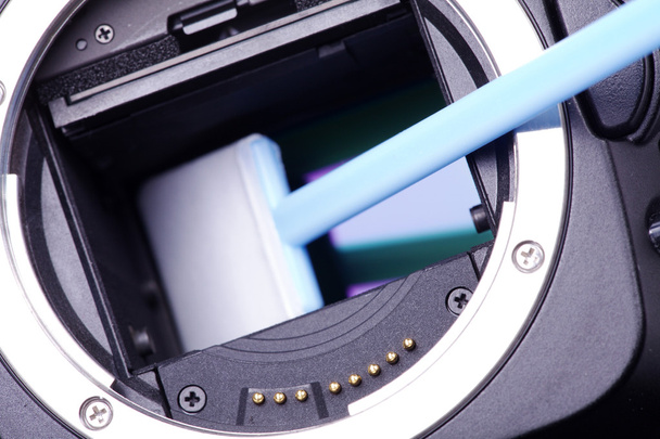 Camera CCD Sensor close-up - Foto, Imagen