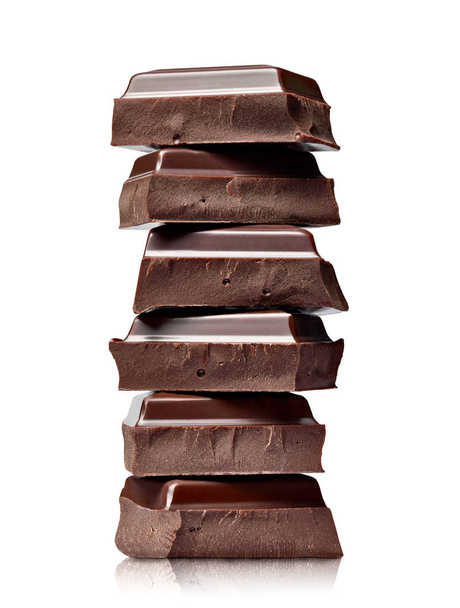 cioccolato dolce cibo dolce stack sciroppo - Foto, immagini