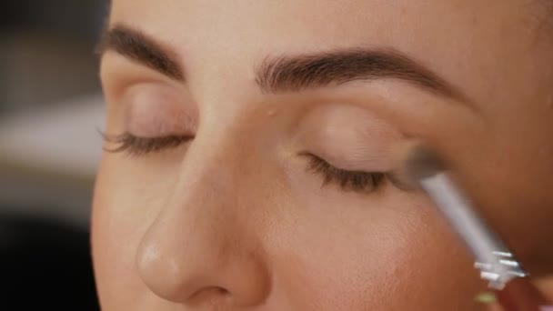 Professional makeup artist - Footage, Video