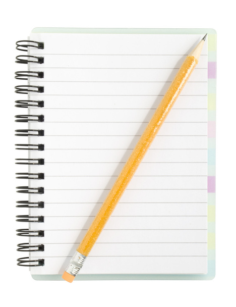 Pencil and notebook - Foto, immagini