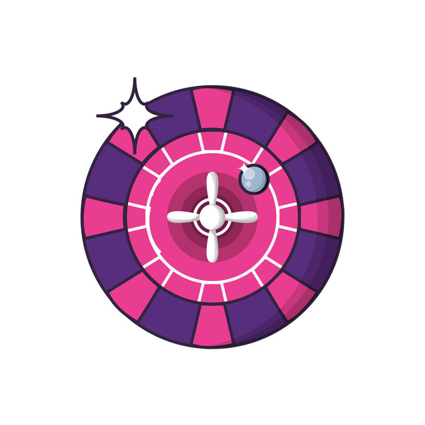 casino ruleta juego aislado icono
 - Vector, Imagen