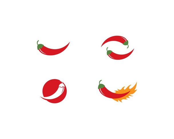 vektorové logo chilli  - Vektor, obrázek