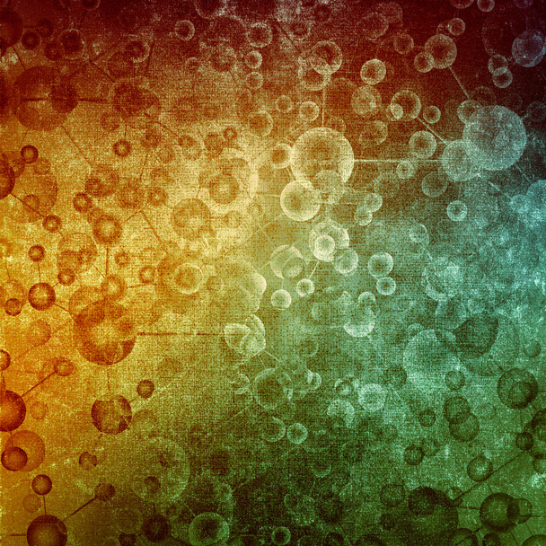 Molecule background - Photo, Image