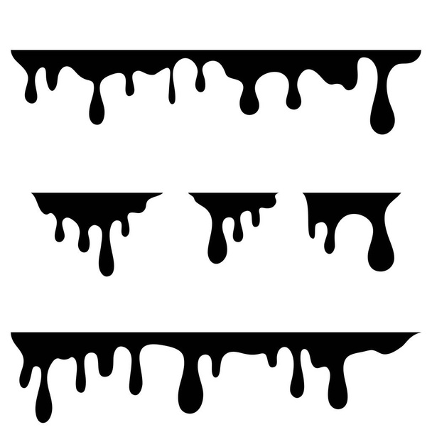 inkt drop vector pictogram ontwerp - Vector, afbeelding