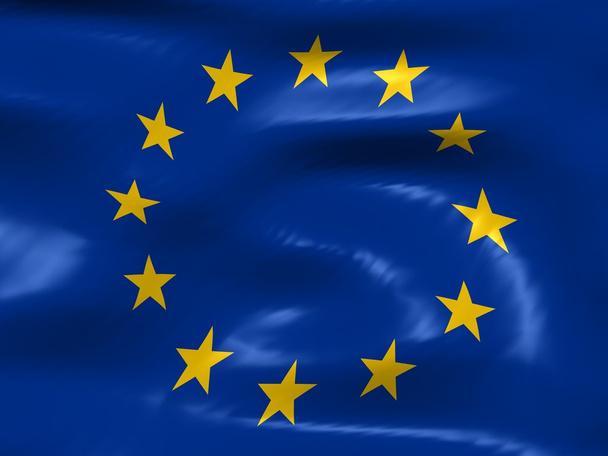 vlag van de Europese Unie - Foto, afbeelding