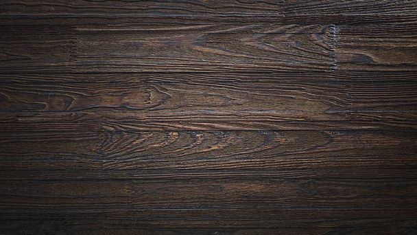wall, table, dark brown, brown wood, planks,  cocina, fondo, wooden shelf, twinkle lights, wooden counter, wood texture, presentation, vintage - Foto, imagen