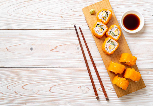sushi maki roll - Fotoğraf, Görsel