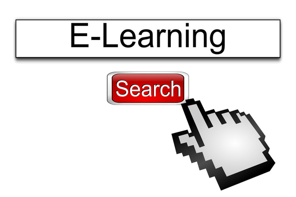 Internet web zoeken motor e-learning - Foto, afbeelding