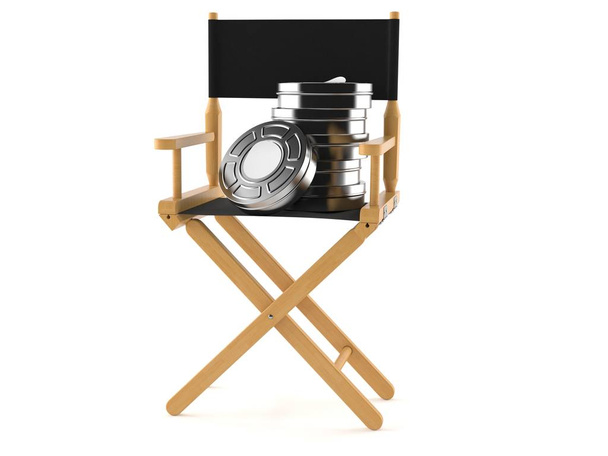 Krzesło reżysera filmu - Zdjęcie, obraz