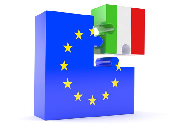 Europäische Union mit Italien - Foto, Bild
