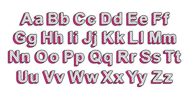 Letters in stijl lol pop verrassing - Vector, afbeelding