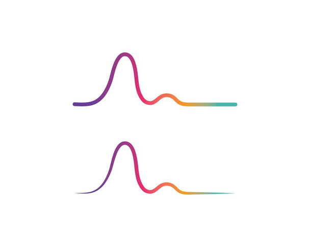 sound wave music logo - Vector, Image