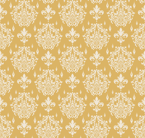 Asian Floral Seamless Pattern for Your Design. Vector image - Vettoriali, immagini