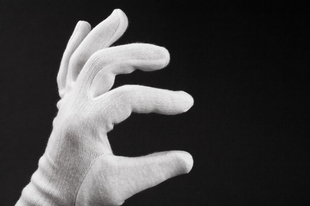 Hand In White Glove - Photo, Image