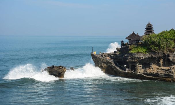 Endonezya, Bali 'deki Tanah Lot Tapınağı - Fotoğraf, Görsel