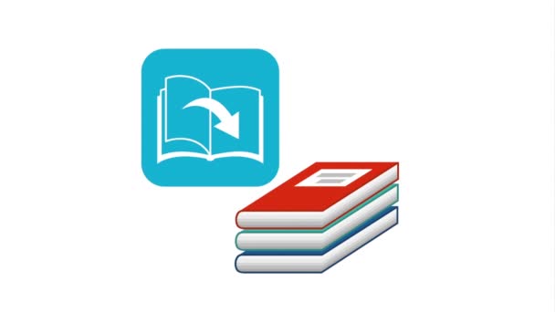 electronic books elearning technology - Footage, Video