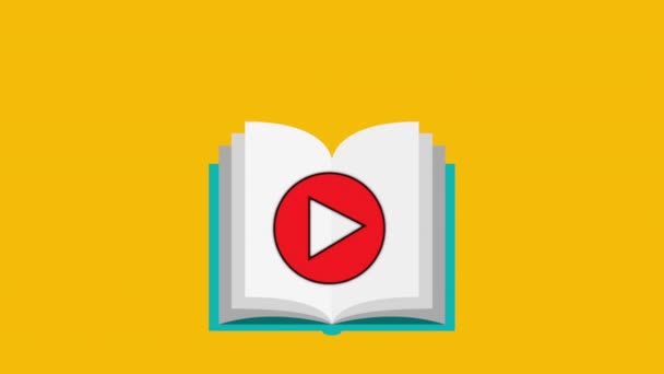 electronic book elearning technology - Footage, Video