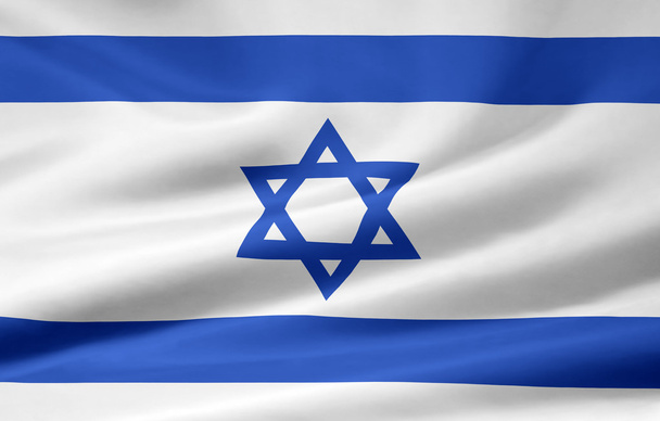 Izrael zászlója - Fotó, kép