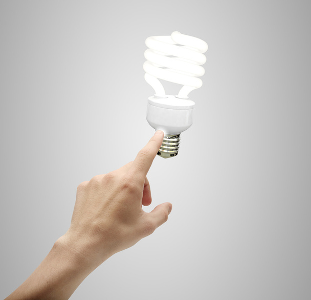 energy saving lamp - Zdjęcie, obraz