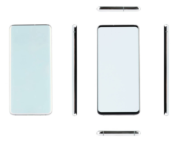 Visualizzazioni 3d di smartphone bianco generico
 - Foto, immagini