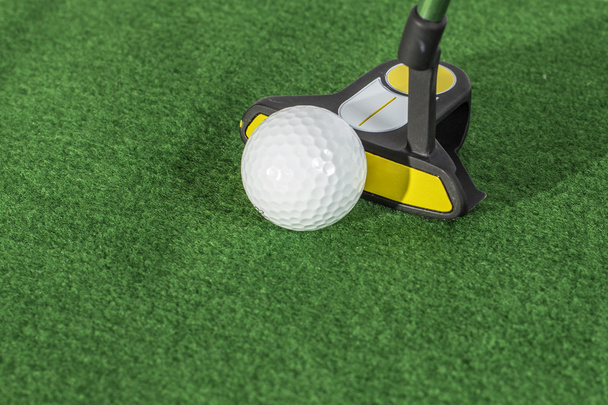 golf putter hoek - Foto, afbeelding