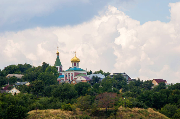 Igreja dos Santos Boris e Gleb em Vyshgorod
 - Foto, Imagem