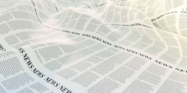 Абстрактный фон газеты, оригинальный 3D рендеринг
 - Фото, изображение