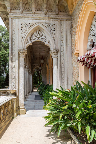 Monserratin palatsi Sintrassa, Portugalissa. rakennus hieno Mo
 - Valokuva, kuva