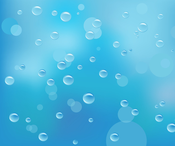 Water drops - ベクター画像