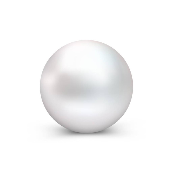 Pearl, decoration element. - Vector, Imagen