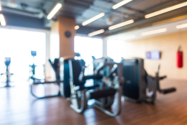 Absztrakt blur és defocused fitnessgép tornaterem belső - Fotó, kép