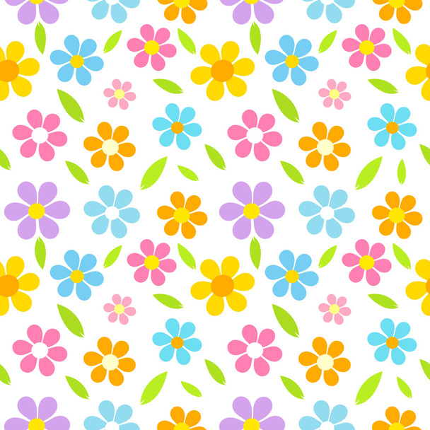 Spring flowers - Vector, Image