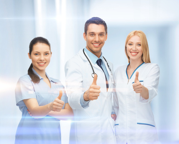 Professional young team or group of doctors - Foto, imagen