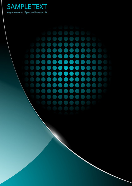 Business background blue glossy - Вектор,изображение