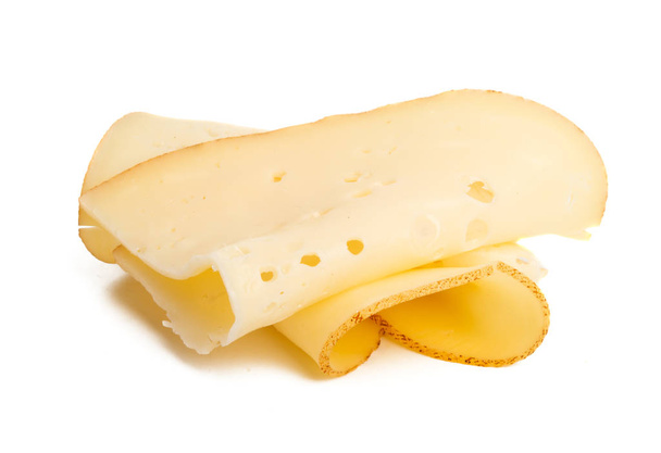 queijo fatiado isolado
  - Foto, Imagem