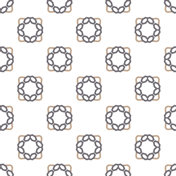 Geometric ornamental vector pattern. Seamless design texture. - Διάνυσμα, εικόνα