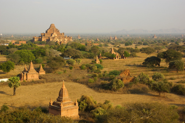 antiikin temppeleitä Bagan, Myanmar - Valokuva, kuva