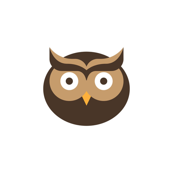 Owl színes ikonra. Eleme oktatási illusztráció ikonra. Kiváló minőségű grafikai tervezés. Jelek és szimbólumok gyűjtése ikon honlapok, web design, mobil alkalmazás, UI, UX - Vektor, kép