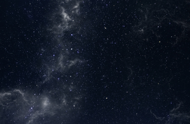 Głębokie niebo Space z drogi mlecznej i gwiazd jako tło lub tekstury - Zdjęcie, obraz
