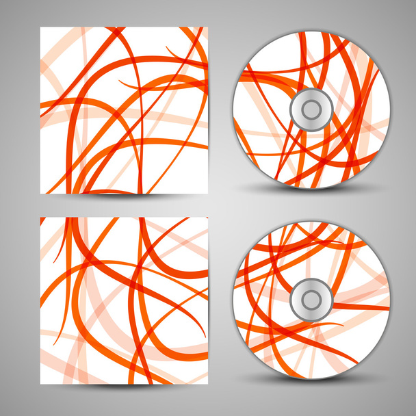 Vector cd cover set for your design - Vecteur, image