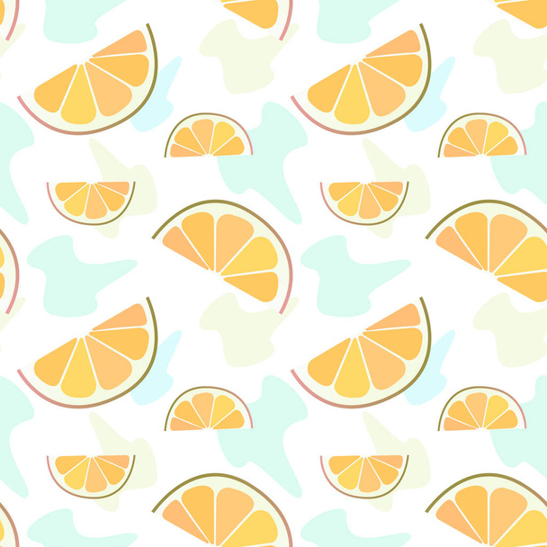 motif sans couture avec des oranges 3
 - Vecteur, image