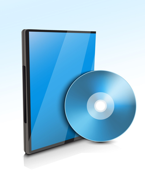 Case for DVD - Вектор,изображение