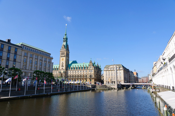 Das Rathaus von Hamburg - Foto, Bild