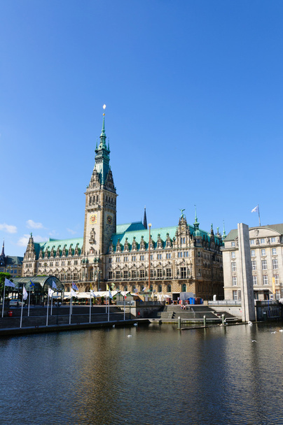 El ayuntamiento de Hamburgo
 - Foto, imagen