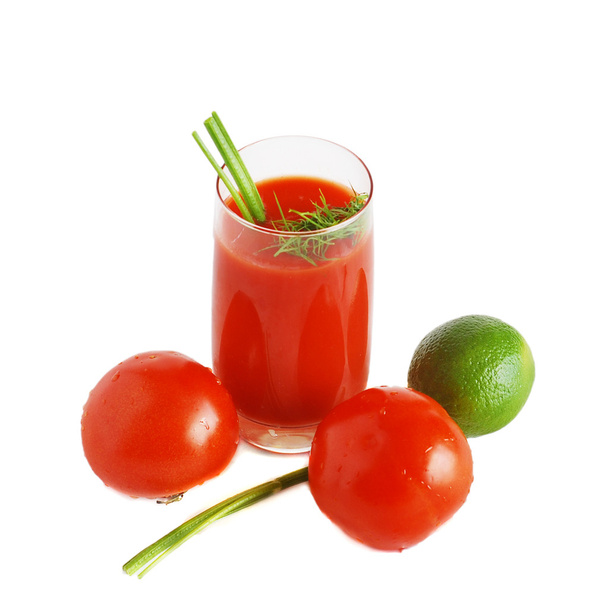 Juice and tomatoes - Foto, imagen
