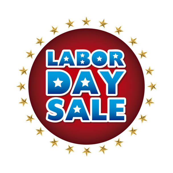 labor day sale - Vector, Image