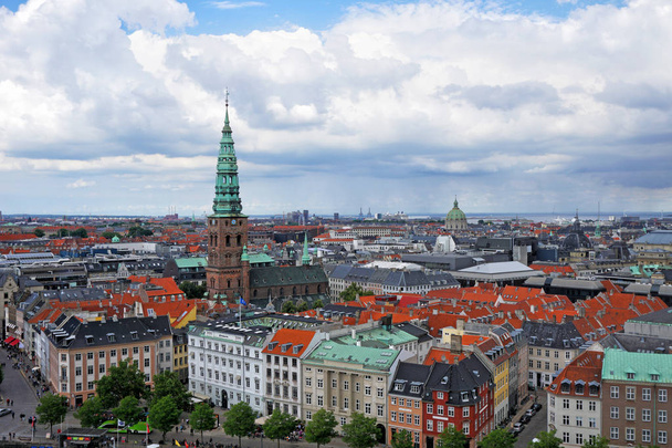 Panoramic view of Copehnagen - Foto, immagini
