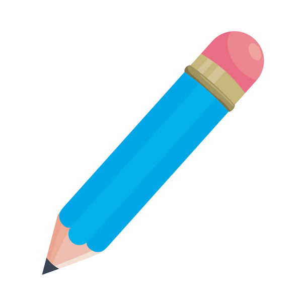 Isolated pencil tool design vector illustration - Vector, Image